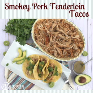 Smokey Pork Tenderloin Tacos