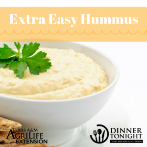 Extra Easy Hummus a Dinner Tonight Recipe