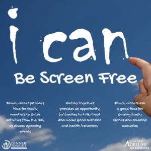 I can Be Screen Free - Join us for a week of screen free challenges
