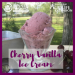 Cherry Vanilla Ice cream a recipe by Dinner Tonight