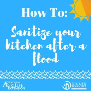 How to Sanitize your Kitchen after a Flood