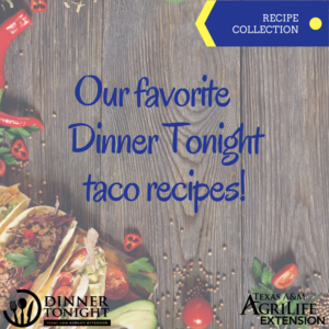 Our favorite dinner tonight taco recipes - a recipe collection!