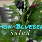 lemon blueberry salad title card