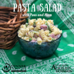 Pasta Salad with Peas and Ham, a recipe by Dinner Tonight