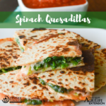 Spinach Quesadillas a recipe by Dinner Tonight