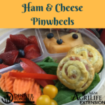 Ham and cheese pinwheels, a recipe by Dinner Tonight
