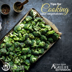 Tips for Cooking your Vegetables
